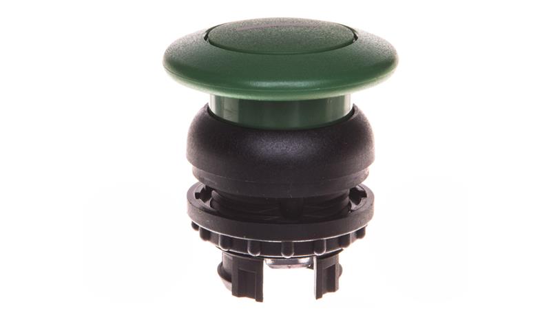 Napęd przycisku grzybkowego zielony z opisem z samopowrotem M22-DP-G-X1 216723-14698