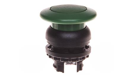 Napęd przycisku grzybkowego zielony z opisem z samopowrotem M22-DP-G-X1 216723-14698