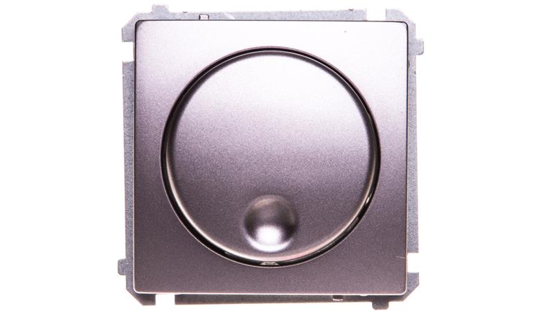 Simon Basic Ściemniacz naciskowo obrotowy (moduł) 20-500W 230V stal inox BMS9T.01/21-28237 Simon Basic Ściemniacz naciskowo obrotowy (moduł) 20-500W 230V stal inox BMS9T.01/21-28237