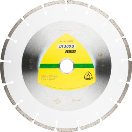 Tarcza diamentowa DT300U 300x25,4 KLINGSPOR