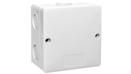 Puszka elektroinstalacyjna natynkowa 81x81x34mm tworzywo IP66 KSK 80 KA-74866