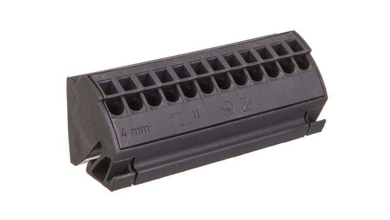 Blok potencjałowy 4mm2 ciemnoszary 812-102-68709
