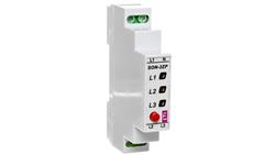 Sygnalizator obecności napięcia LED 3x400V 3-fazowy z przyciskiem SON-3 ZP 002471410-23969