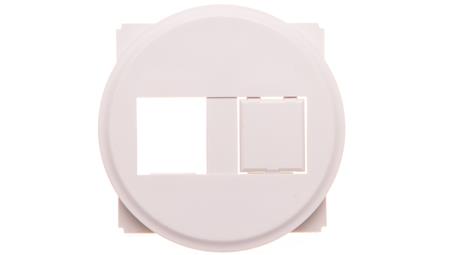 CELIANE Plakietka osłonowa gniazda komputerowego RJ45 biała 067357-42576