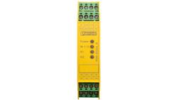 Przekaźnik bezpieczeństwa 24V AC/DC, do SIL 3, kat. 4 PLe, do zatrz. awaryjnego i drzwi bezpieczeństwa-2804