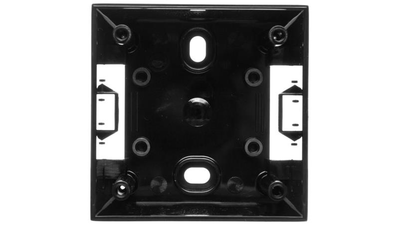 Integro Flow/Pure Puszka pojedyncza natynkowa wysoka czarna 911512510-29904 Integro Flow/Pure Puszka pojedyncza natynkowa wysoka czarna 911512510-29904