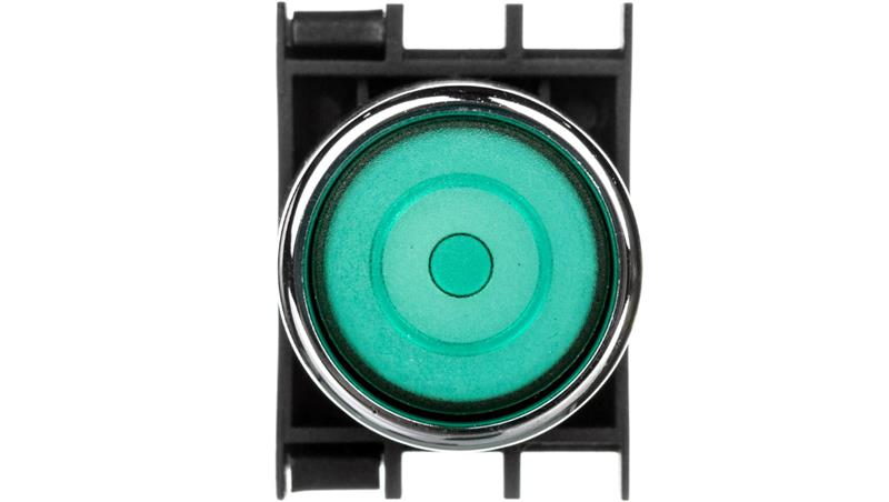 Przycisk sterowniczy kryty, stabilny, 1NO, zielony T0-B100FY-3299