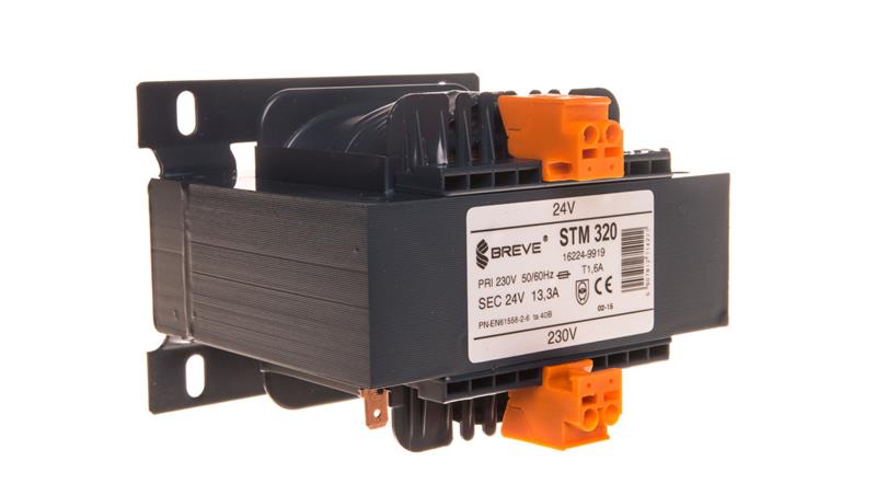 Transformator 1-fazowy STM 320VA 230/24V 16224-9919-5869 Transformator 1-fazowy STM 320VA 230/24V 16224-9919-5869