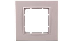 Berker B.7 Ramka pojedyncza aluminium mat 10116424-37228