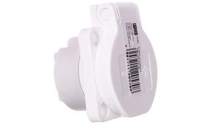 Gniazdo tablicowe 10/16A 2P+Z 230V białe IP54 104-0w-31782