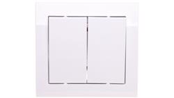 KIER Łącznik świecznikowy biały ŁP-2W/00-33163