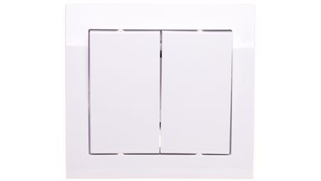 KIER Łącznik świecznikowy biały ŁP-2W/00-33163