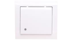 KIER Łącznik krzyżowy biały ŁP-4W/00-41064