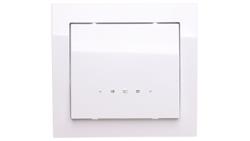 KIER Łącznik pojedynczy z podświetleniem biały ŁP-1WS/00-30745