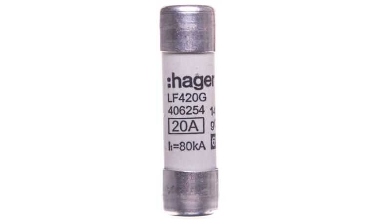 Bezpiecznik cylindryczny BiWtz 14x51 gG 20A LF420G-9056