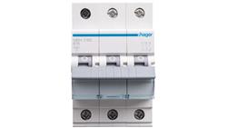 Wyłącznik nadprądowy 3P B 16A 6kA AC MBN316E-16201