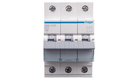 Wyłącznik nadprądowy 3P B 32A 6kA AC MBN332E-16292