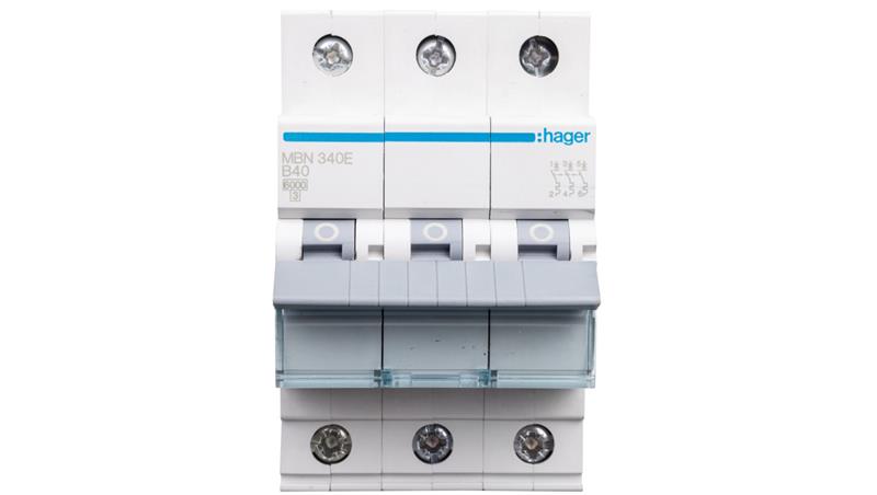 Wyłącznik nadprądowy 3P B 40A 6kA AC MBN340E-16464 Wyłącznik nadprądowy 3P B 40A 6kA AC MBN340E-16464