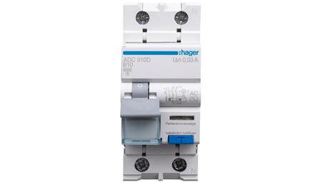 Wyłącznik różnicowo-nadprądowy 2P 10A B 0,03A typ AC ADC910D-21480