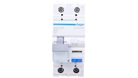 Wyłącznik różnicowo-nadprądowy 2P 25A B 0,03A typ AC ADC925D-21567