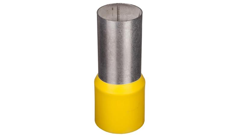 Końcówka tulejkowa izolowana TI 150mm2/32mm żółta cynowana TI150L32x25-78301