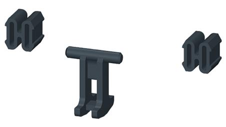 Element łączący z blokadą mechaniczną dla 3RT2.1 3RA2912-2H-18937