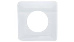 SENTIA Osłona ściany pojedyncza biała tworzywo pozioma 2100-00-36498