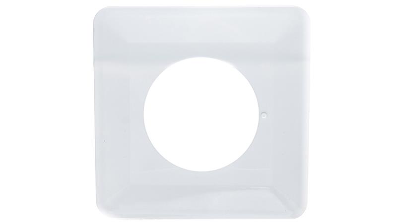 SENTIA Osłona ściany pojedyncza biała tworzywo pozioma 2100-00-36498