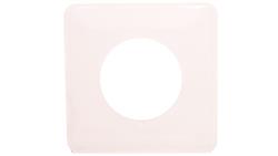 SENTIA Osłona ściany pojedyncza srebrna tworzywo pozioma 2100-06-30043