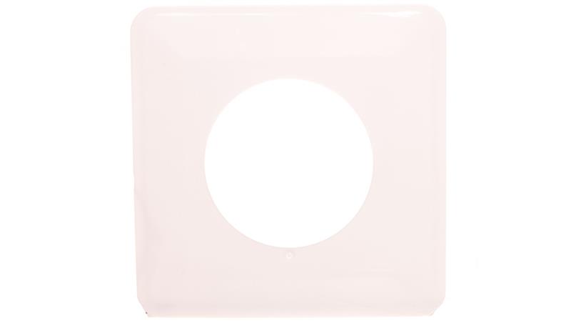 SENTIA Osłona ściany pojedyncza srebrna tworzywo pozioma 2100-06-30043