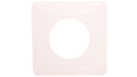 SENTIA Osłona ściany pojedyncza srebrna tworzywo pozioma 2100-06-30043