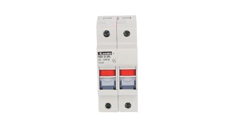 Podstawa bezpiecznikowa do aplikacji fotowoltaicznych z sygnalizacją PV 2P 32A 1000V 10x38mm FB01D2PL-24282