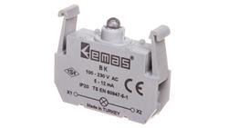 Element podświetlający do przycisków serii B, 100-230V AC, czerwony T0-BK-21360