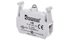 Element podświetlający do przycisków serii B, 12-30V AC/DC, niebieski T0-B7-21320