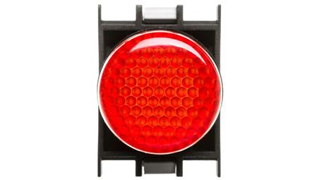 Lampka sygnalizacyjna B z LED, 100-230V AC, czerwona T0-B0K0XK-6764