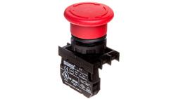 Przycisk dłoniowy bezpieczeństwa, 1NC, grzybek 40 mm, czerwony T0-B200E-8091