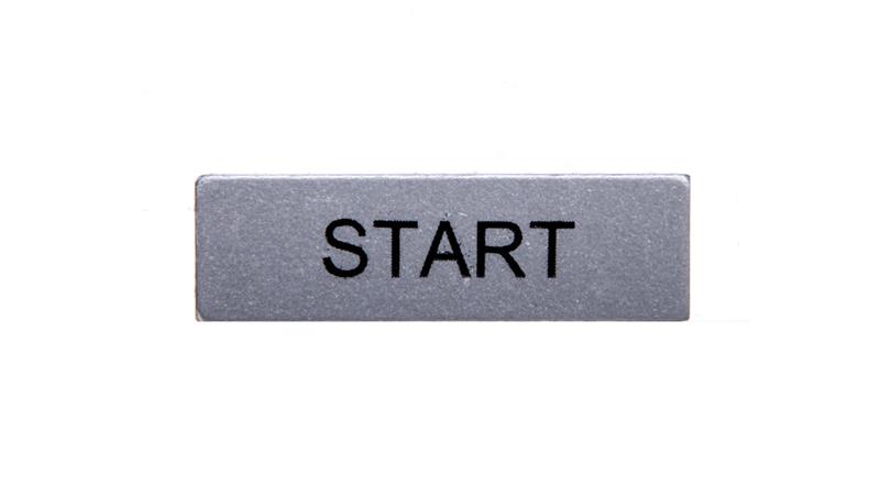 Tabliczka informacyjna 8 mm START, T0-BET08-START-21982 Tabliczka informacyjna 8 mm START, T0-BET08-START-21982