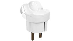 Wtyczka kątowa rozbieralna z uchwytem z/u unischuko 16A 2P AWA-WS biała 51.50-29005