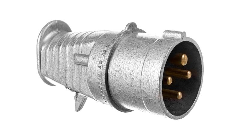 Wtyczka metalowa przenośna 16A 400V 4P IP44 3126-326-29125 Wtyczka metalowa przenośna 16A 400V 4P IP44 3126-326-29125