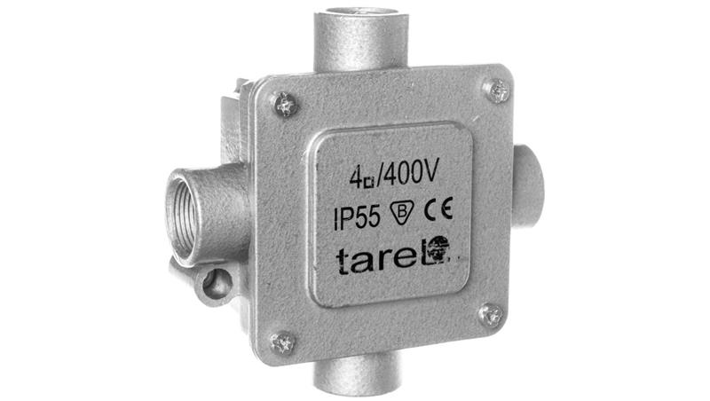 Puszka odgałęźna metalowa 5-torowa 4mm2 4 wejścia IP55 013-77457