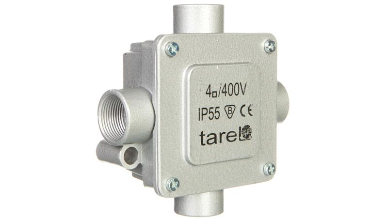 Puszka odgałęźna metalowa 5-torowa 4mm2 4 wejścia P16 IP55 021-77464