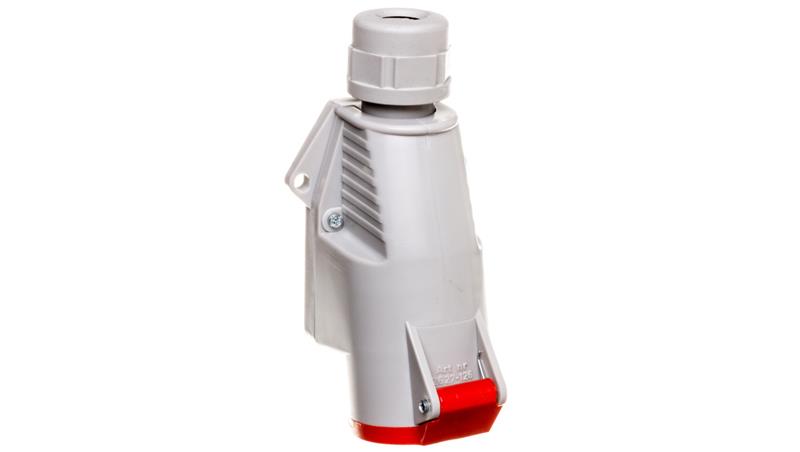 Gniazdo izolacyjne stałe 4P 16A 400V czerwone IP44 2627-126-30482