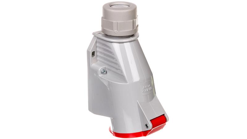 Gniazdo izolacyjne stałe 4P 32A 400V czerwone IP44 2647-126-30456 Gniazdo izolacyjne stałe 4P 32A 400V czerwone IP44 2647-126-30456