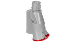 Gniazdo izolacyjne stałe 5P 32A 250/400V czerwone IP44 2642-126-30474