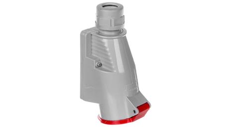 Gniazdo izolacyjne stałe 5P 32A 250/400V czerwone IP44 2642-126-30474
