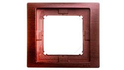 Simon Basic Neos Ramka pojedyncza IP44 mahoniowy BMRC1B/050-37747