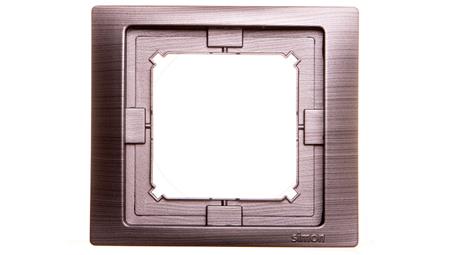 Simon Basic Neos Ramka pojedyncza IP44 tytanowy BMRC1B/052-37752