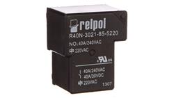 Przekaźnik przemysłowy 1Z 40A 220V AC PCB R40N-3021-85-5220 2614762-10784