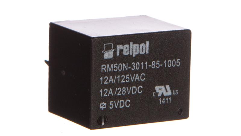 Przekaźnik miniaturowy 1P 12A 5V DC PCB RM50N-3011-85-1005 2614645-14541 Przekaźnik miniaturowy 1P 12A 5V DC PCB RM50N-3011-85-1005 2614645-14541