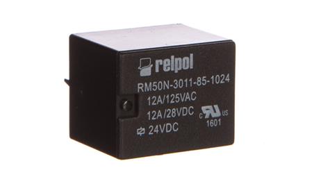 Przekaźnik miniaturowy 1P 12A 24V DC PCB RM50N-3011-85-1024 2614650-14505